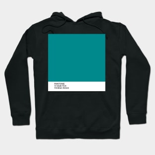 pantone 17-5126 TCX Viridian Green Hoodie